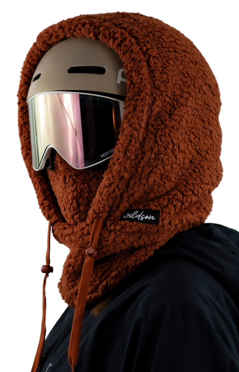 DRYRIDE Recycled Polyester Fleece - Plush Sherpa Fleece Hood  display picture 1